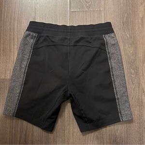 Lululemon Athletica Black and Gray Athletic Shorts